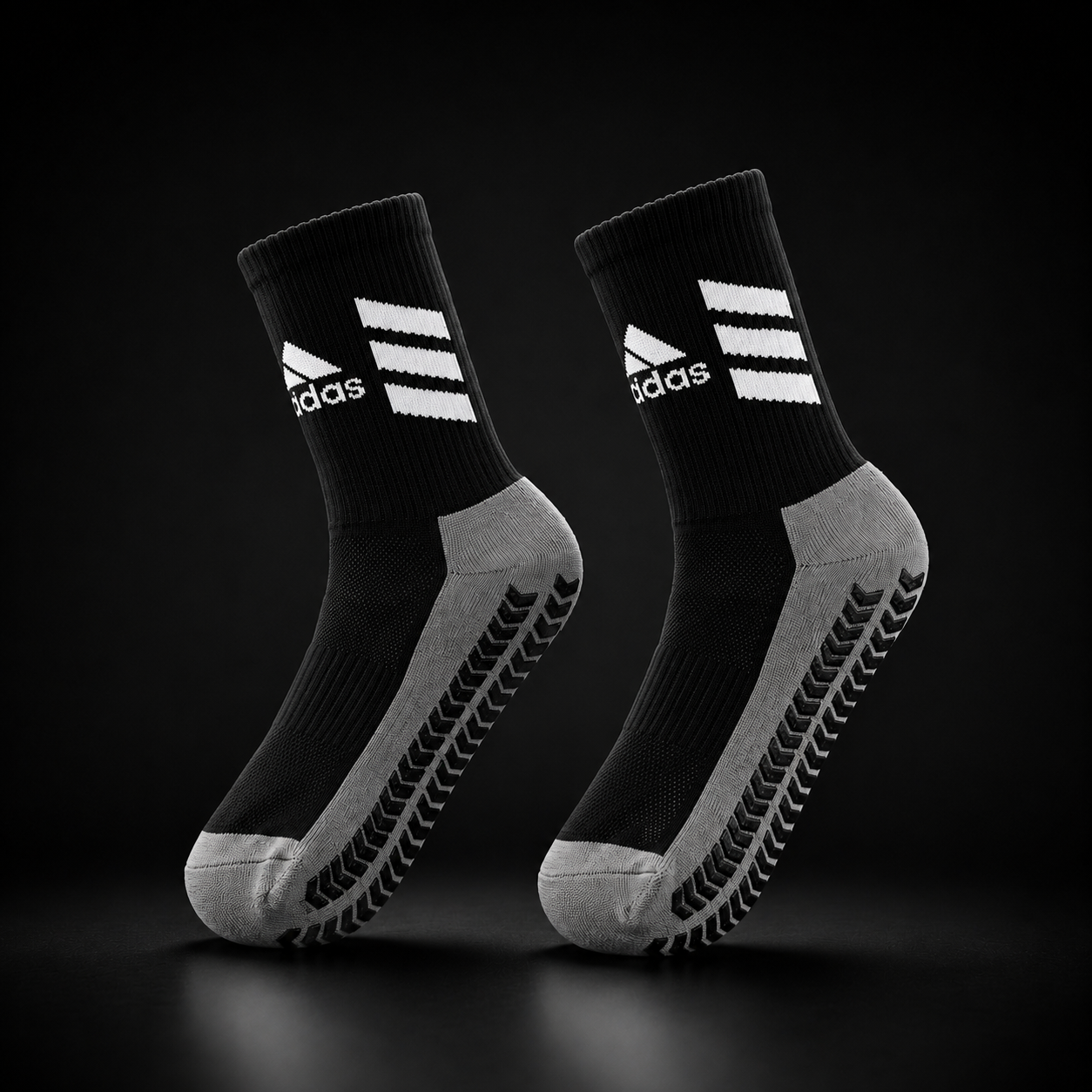 AD ANTI SLIP GRIP SOCKS (BLACK)