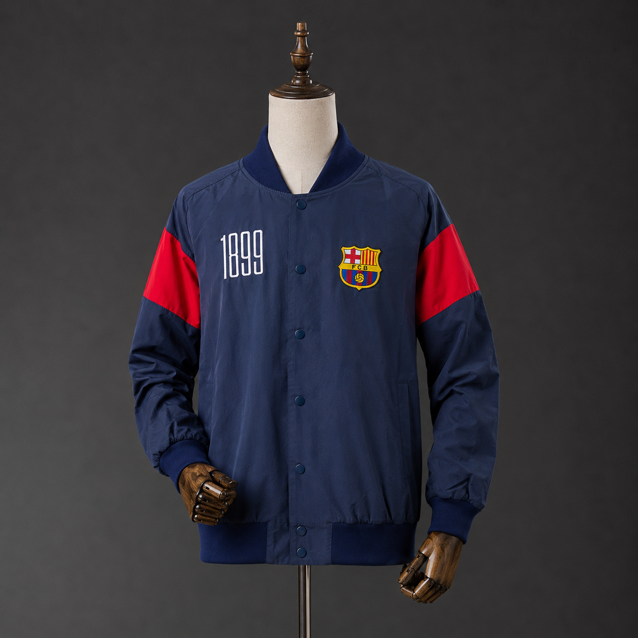 FC BARCELONA NAVY BLUE 1899 WINDBREAKER