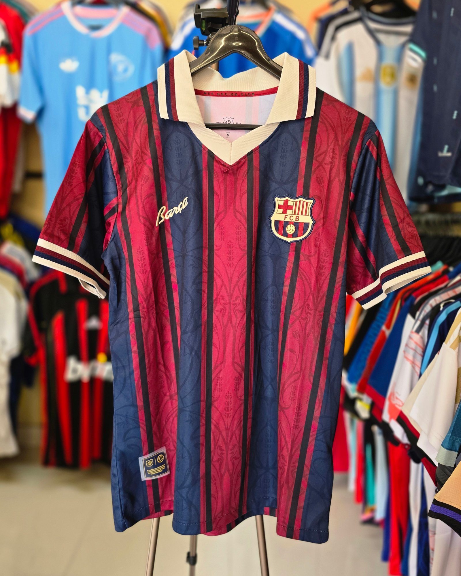 FC BARCELONA 125 YEAR ANNIVERSARY JERSEY