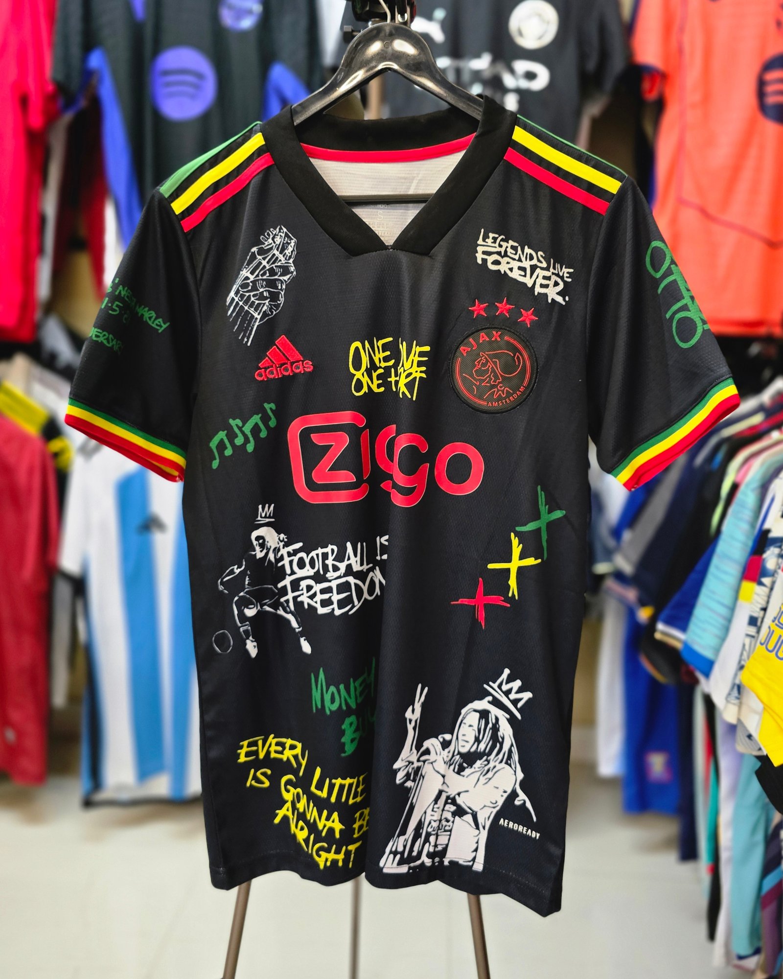 AJAX X BOB MARLEY EDITION JERSEY